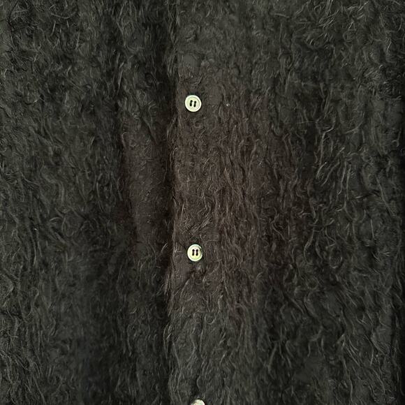 Comme des garçons fringe faux fur button shirt - Picture 4 of 11